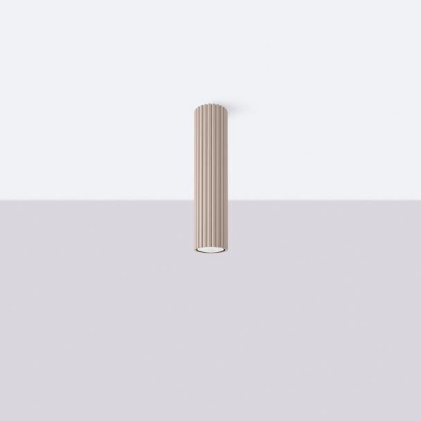 SOLLUX Plafon KARBON 30 taupe ; SL.1778