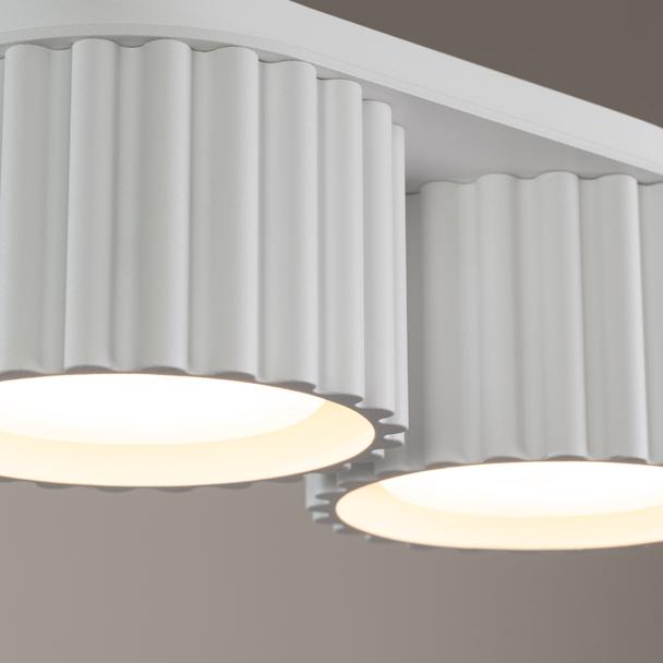 SOLLUX Plafon AURA 2 biały Gx53 ; SL.1783