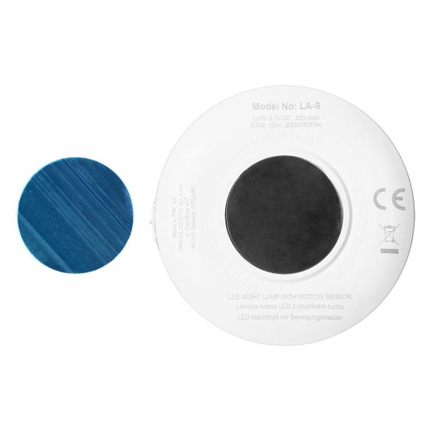 Lampka LED z czujnikiem ruchu, ładowalna, samoprzylepna, 3000/6000K LA-9 ORNO