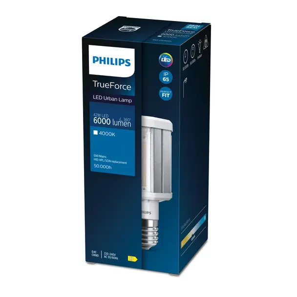 Żarówka LED 21W=50W 3000lm 4000K barwa neutralna TForce LED HPL 30-21W E27 840 5 lat gw. 9,29002E+11 PHILIPS