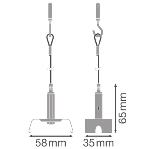 Oprawa TRUSYS FLEX SUSPENSION KIT