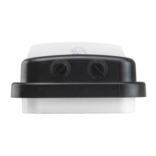 ENIGO LED PIR 20W NW 230V 180ST IP54 300x150x86MM BIAŁY/CZARNY PROSTOKĄTNA ELEWACYJNA