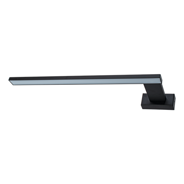 kinkiet łazienkowy nad lustro LED Shine Black 11W 770lm 4000K IP44 ML4380 Milagro