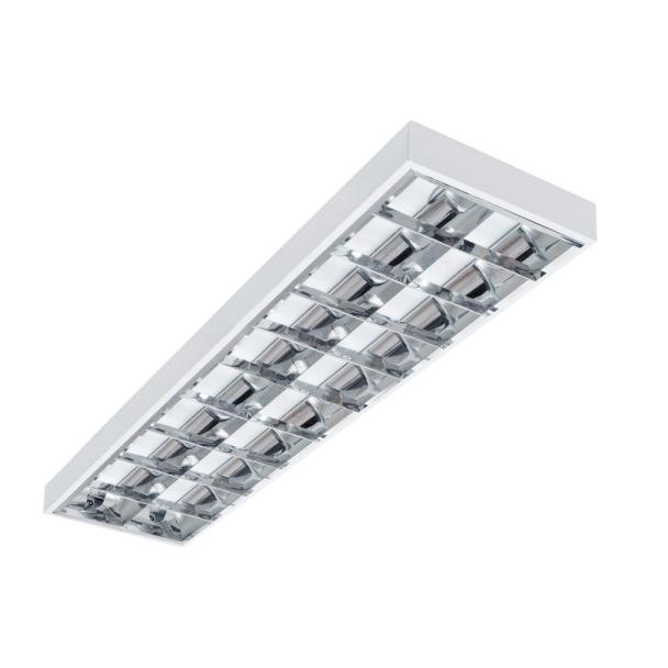 Oprawa nasufitowa rastrowa NOTUS 4LED 236 NT pod 2 świetlówki LED 1200mm 22672 KANLUX
