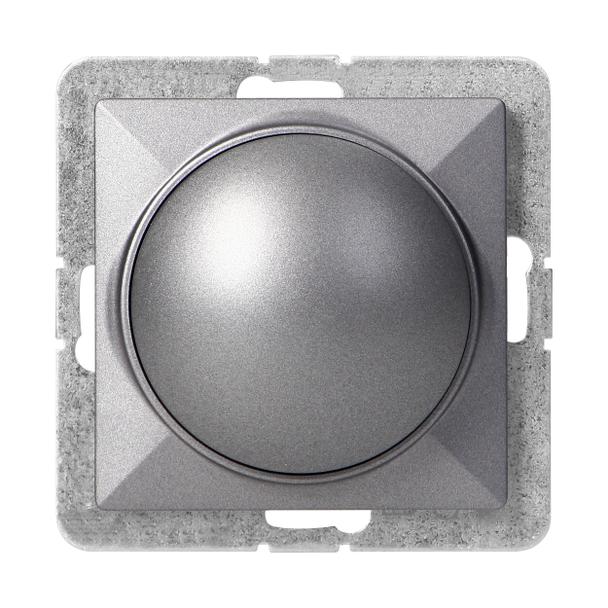 Ściemniacz obrotowy LED Pearl, 230V, 50Hz, Pmin:3W, Pmax:35W, SO-1P/LED, antracyt OR-OE-7716/LED/A ORNO