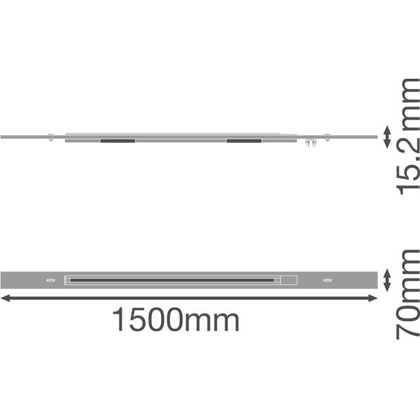 Oprawa TRUSYS FLEX SPOT TRACK 1500 WT