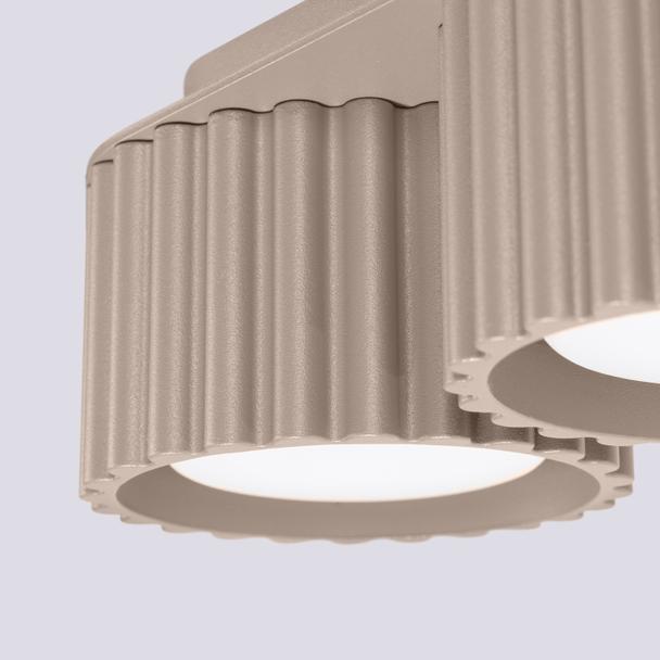 SOLLUX Plafon AURA 2 taupe Gx53 ; SL.1818