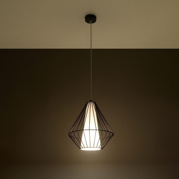 Sollux Lampa wisząca DEMI czarna SL.0298