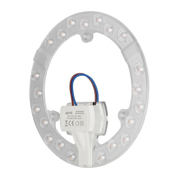 AVIS II LED 18W, panel świetlny, 1800lm, 4000K, 3 neodymowe magnesy, O 176 AD-SW-6274L4 ORNO
