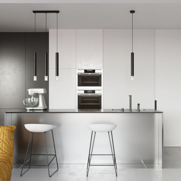 Sollux Lampa wisząca WEZYR 2 czarna SL.0961