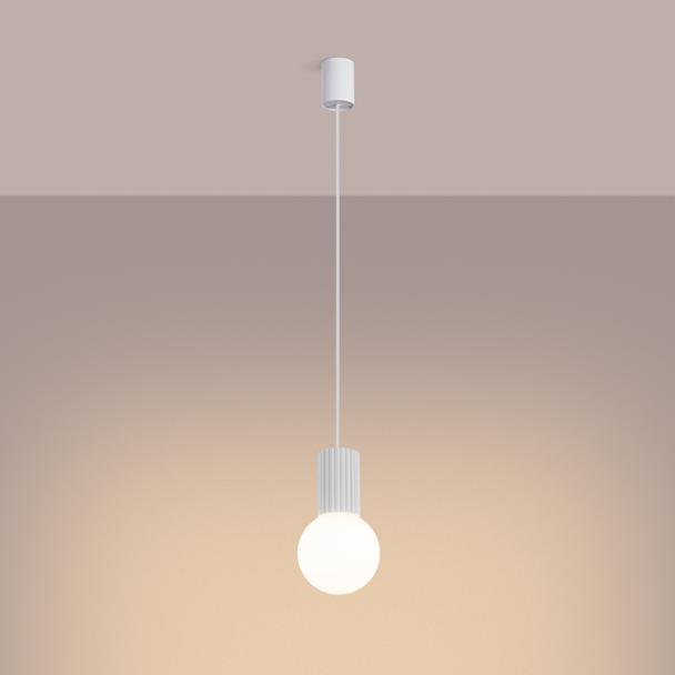 Lampa wisząca HALO 1 biała