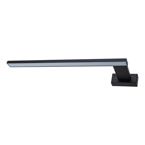 kinkiet łazienkowy nad lustro LED Shine Black 11W 770lm 4000K IP44 ML4380 Milagro