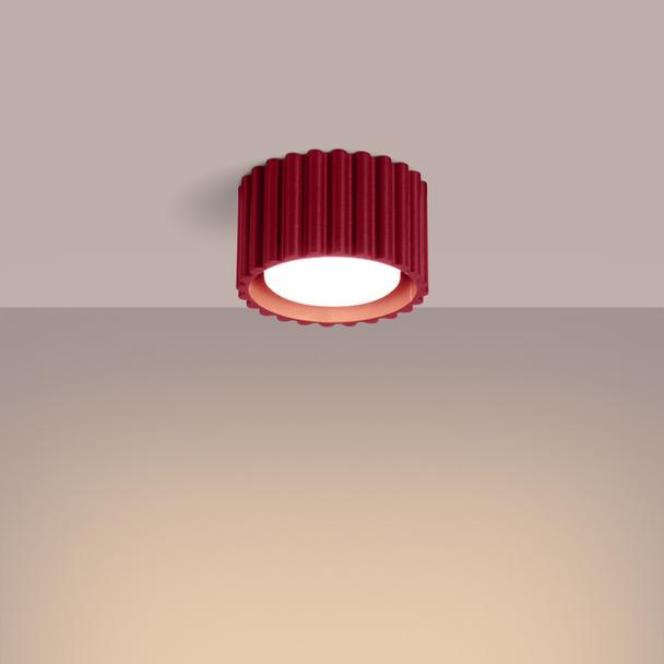 SOLLUX Plafon AURA 1 burgund Gx53 ; SL.1822