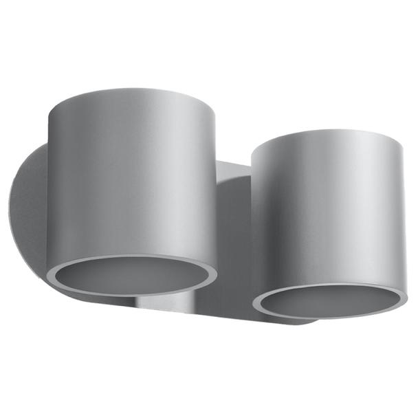 Sollux Kinkiet ORBIS 2 szary SL.0661