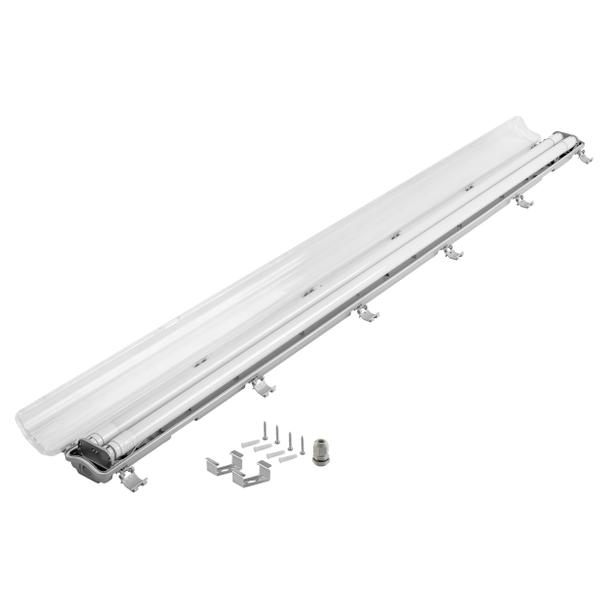 VUMBI II T8 LED 2*22W oprawa hermetyczna pod T8 LED, 4400lm, IP65, 4000K, oprawa zawiera świetlówki DS-4 ORNO