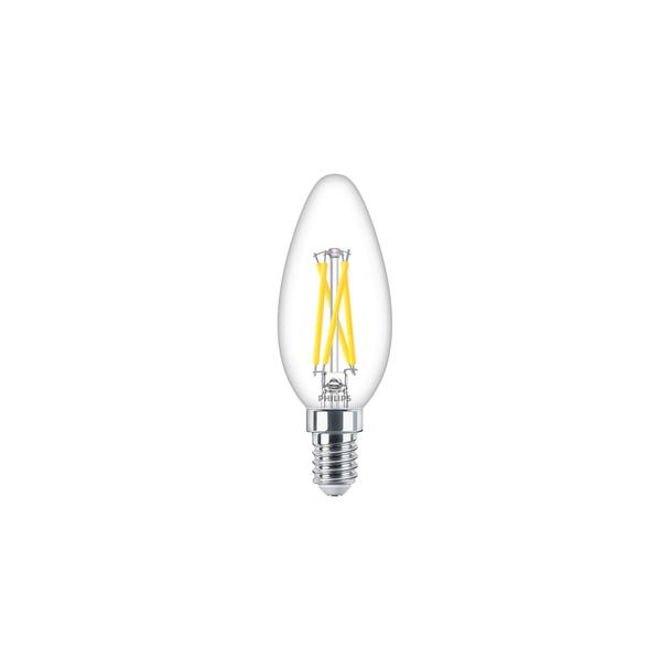 Żarówka LED świeczka 2,5W=25W 340lm 2700K 2,5-25W E14 B35 5 lat gw. 9,29003E+11 PHILIPS