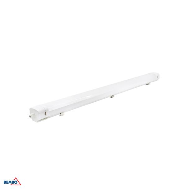 OPRAWA LAMPA HERMETYCZNA WARSZTATOWA 120cm 5580lm 36W 4000K b. neutralna IP65 BIAŁA C16-HLR-120-360-4K BEMKO