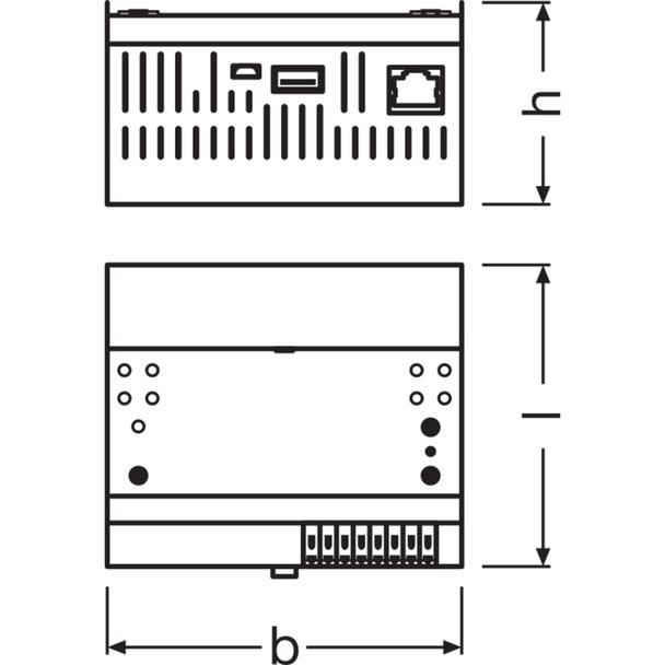 Sterownik DALI PRO 2 IOT FS1 LDVV