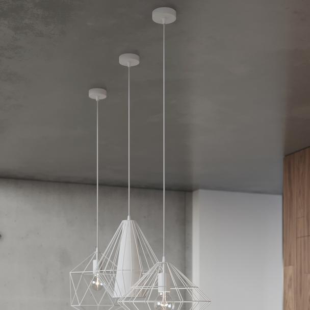 Sollux Lampa wisząca GASPARE biała SL.0290