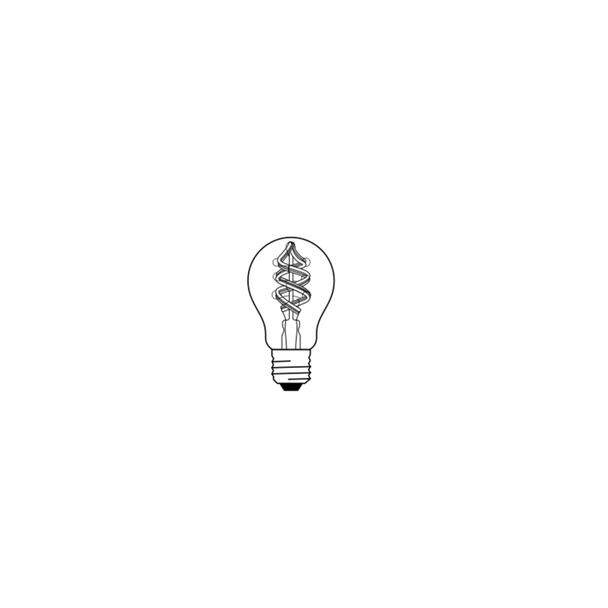 Lampa LED SMART WFA30D4,5W/827230VFilament szkło przezroczysteRGBWE27FS1LEDV