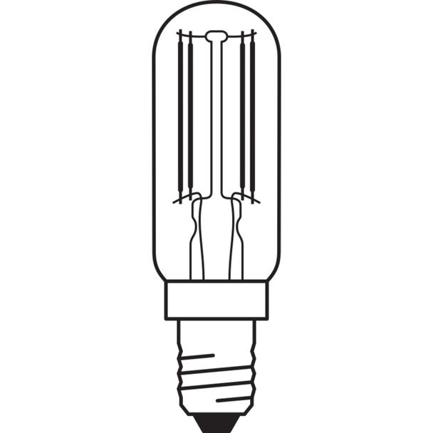 Lampa LED PARATHOM SPECIAL T26 Filament szkło przezroczyste 55 non-dim 6,5W 827 E14