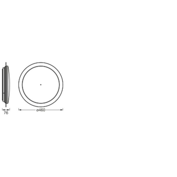Oprawa SMART+ WIFI ORBIS SPARKLE RD 460 TW WT
