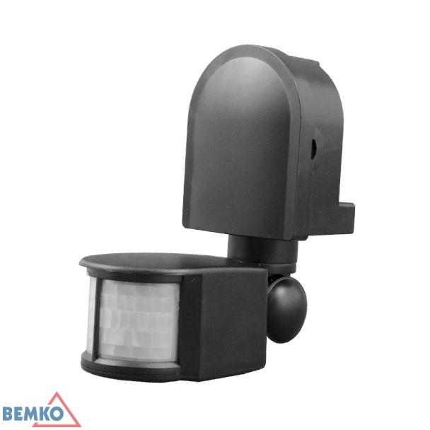 CZUJNIK RUCHU 1200W 180* CZARNY B50-SES10BL BEMKO
