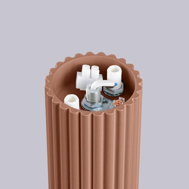 Plafon HALO mocca IP44