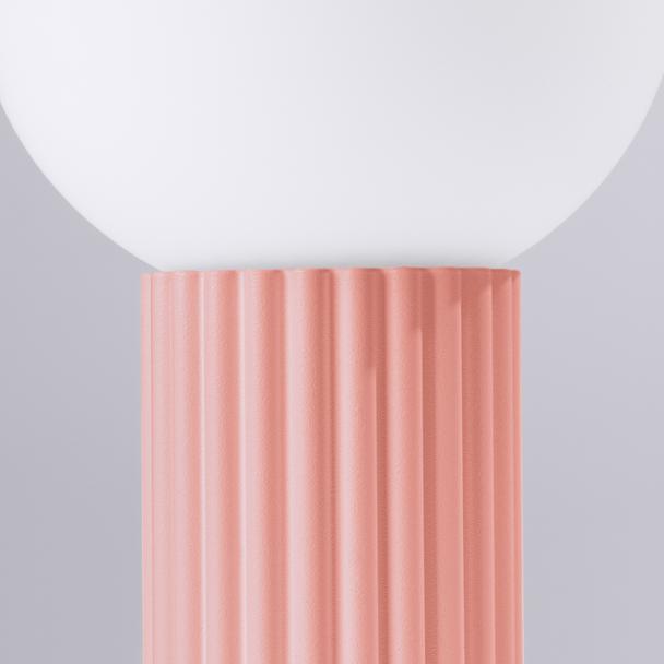 Lampa biurkowa HALO brzoskwiniowa