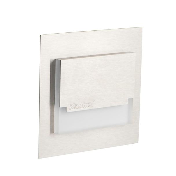 SABIK MINI LED NW Oprawa przyschodowa LED SABIK MINI LED NW 12 DC 0.8W barwa 4000K 14Lm IP 20 kwadra 32490 KANLUX