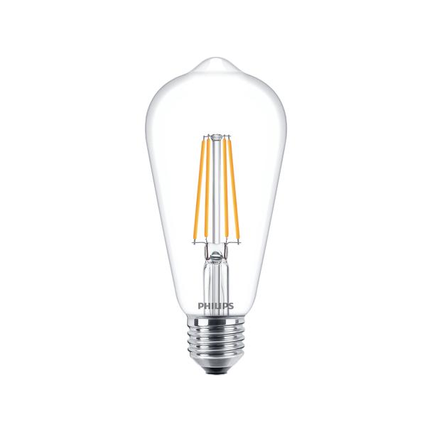 Żarówka LED 7W=60W 806lm 2700K barwa ciepła kulka 7-60W E27 ST64 827 Szkło przezroczyste 9,29001E+11 PHILIPS