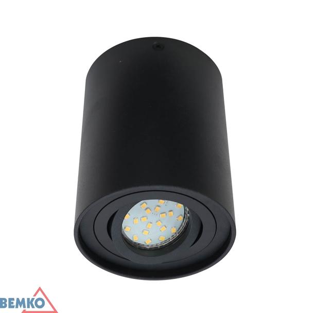 DOWNLIGHT ORTAL REGULOWANA fi96 GU10 MAX. 1x50W CZARNA C23-DLO-AR-GU10-150-BL BEMKO