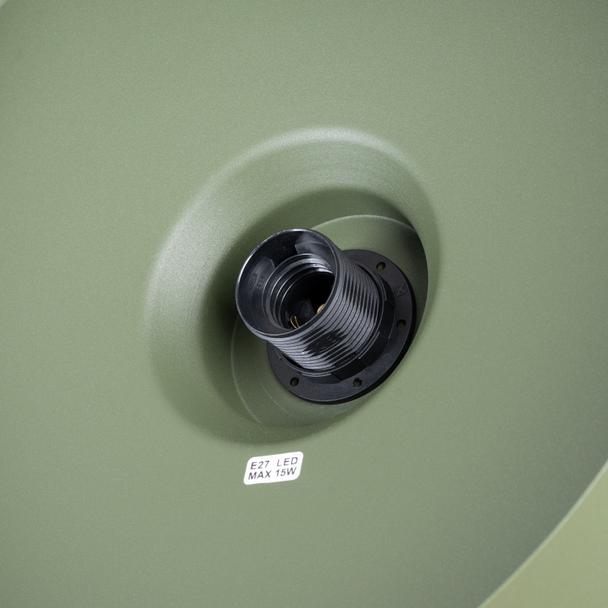Sollux Lampa wisząca BILO zielona oliwka