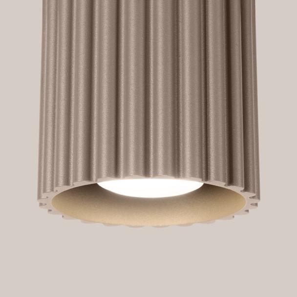 SOLLUX Plafon AURA 1 taupe GU10 ; SL.1814