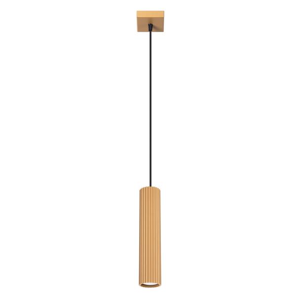 Sollux Lampa wisząca KARBON 1 złoty SL.1554
