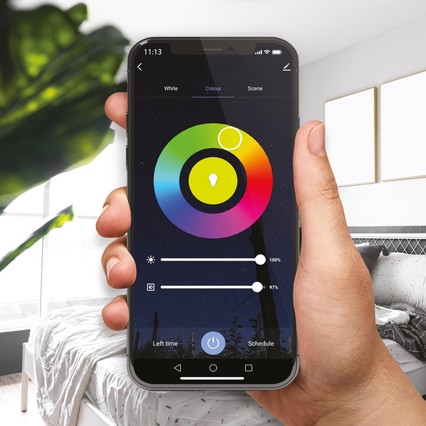 Żarówka LED Wi-FI GU10 5W Smart Tuya RGB+CCT+DIM EKSM6673 Milagro