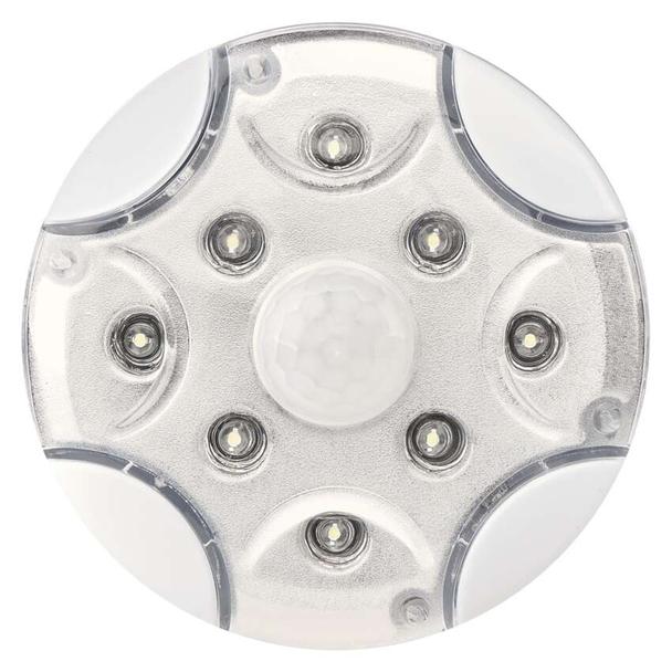 Lampka nocna 8× LED 3× AA, 90lm, czujnik PIR, biała P3310K EMOS