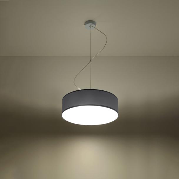Sollux Lampa wisząca ARENA 35 szara SL.0116