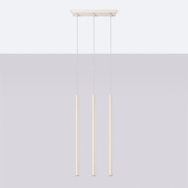 Sollux Lampa wisząca PASTELO 3 beżowa SL.1514