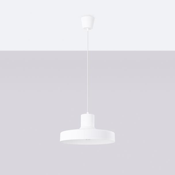 Sollux Lampa wisząca BILO biała
