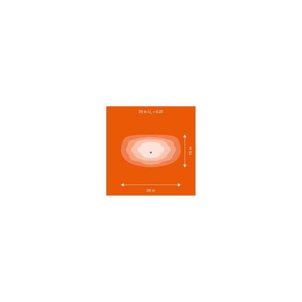 Oprawa uliczna STREETLIGHT FLEX MEDIUM 80W 730 RV25ST ALW