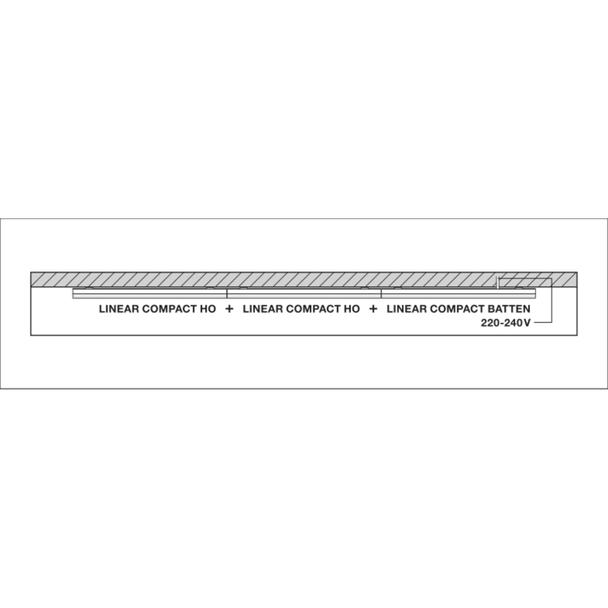 Oprawa liniowa LINEAR COMPACT HIGH OUTPUT 900 15W 3000K