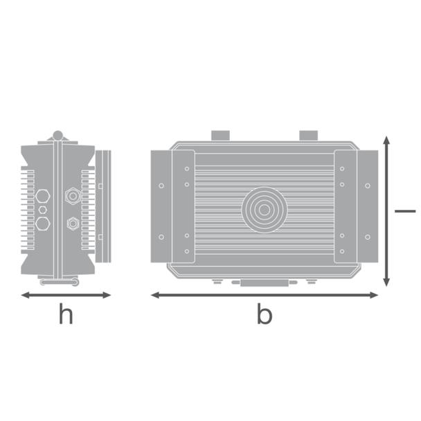 Naświetlacz FLOOD MAX POWER SUPPLY 1200W WAL