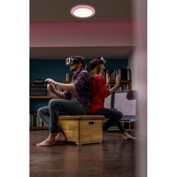 Oprawa SMART ORBIS UL SLIM BL 400 RGBTW BKLEDV