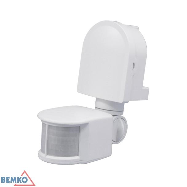 CZUJNIK RUCHU 1200W 180* BIAŁY B50-SES10WH BEMKO