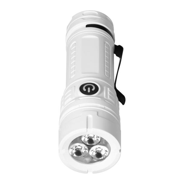 Latarka LED, 200lm, 300mAh, klips LT-29 ORNO