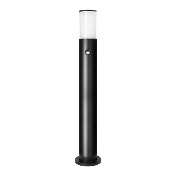 DALIA oprawa ogrodowa słupek z czujnikiem PIR, E27, max. 15W, IP54, 80 cm, czarny AD-OP-6568BE27SMR ORNO
