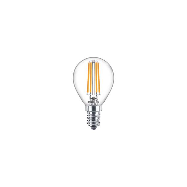 Żarówka LED Kulka 6,5W=60W 806lm / 4000K barwa neutralna LEDLuster 6,5-60W P45 E14 840 9,29002E+11 PHILIPS