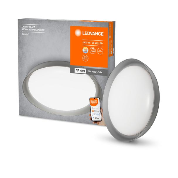 Oprawa SMART+ Orbis Ceiling Plate WIFI TW 430mm Grey
