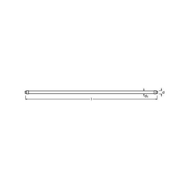 ST8P-0.6M 7,6W/865 220-240V EM